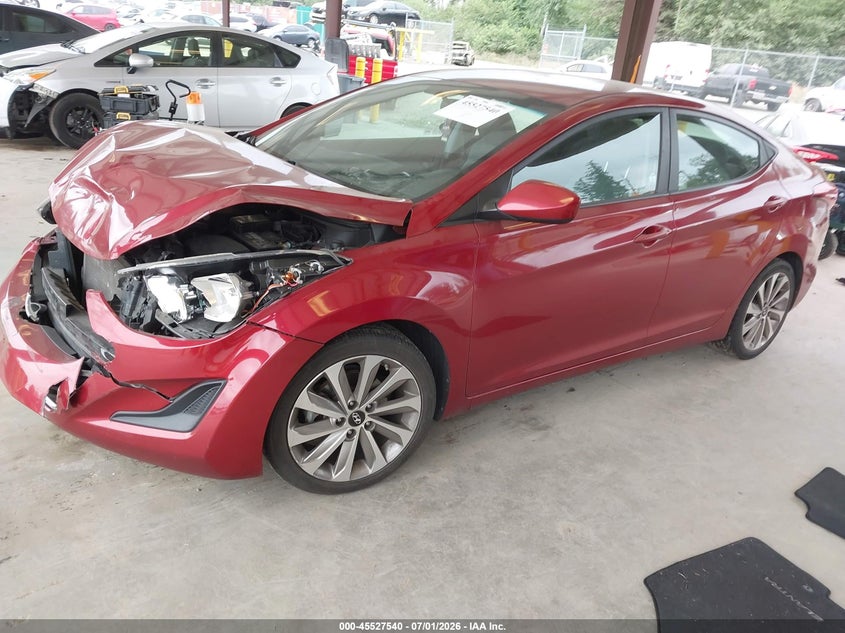 2015 HYUNDAI ELANTRA auction photo 2