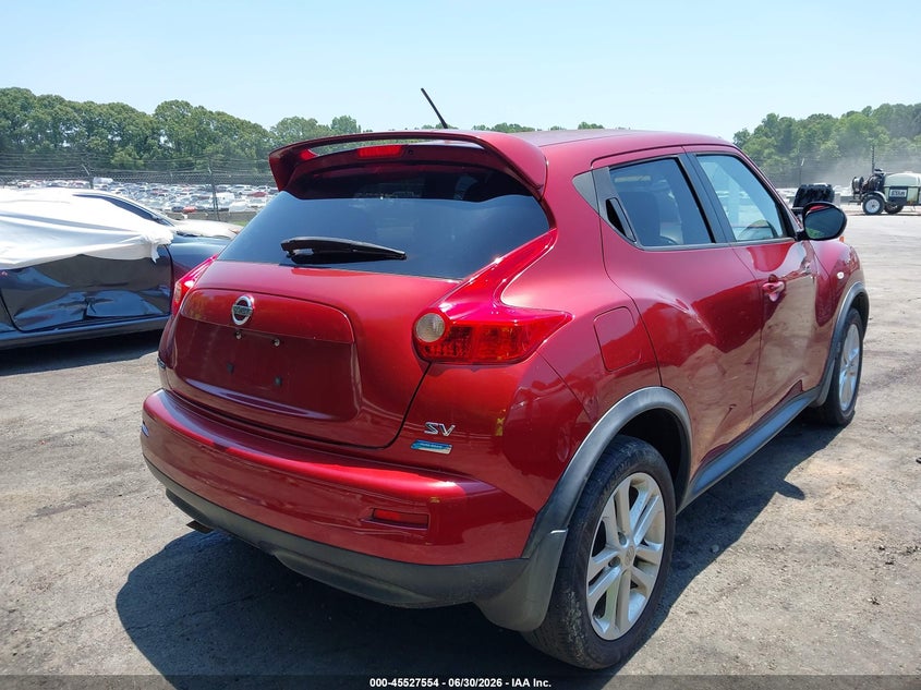 Vin: jn8af5mr1dt208955, lot: 46025798, nissan juke sv 20134