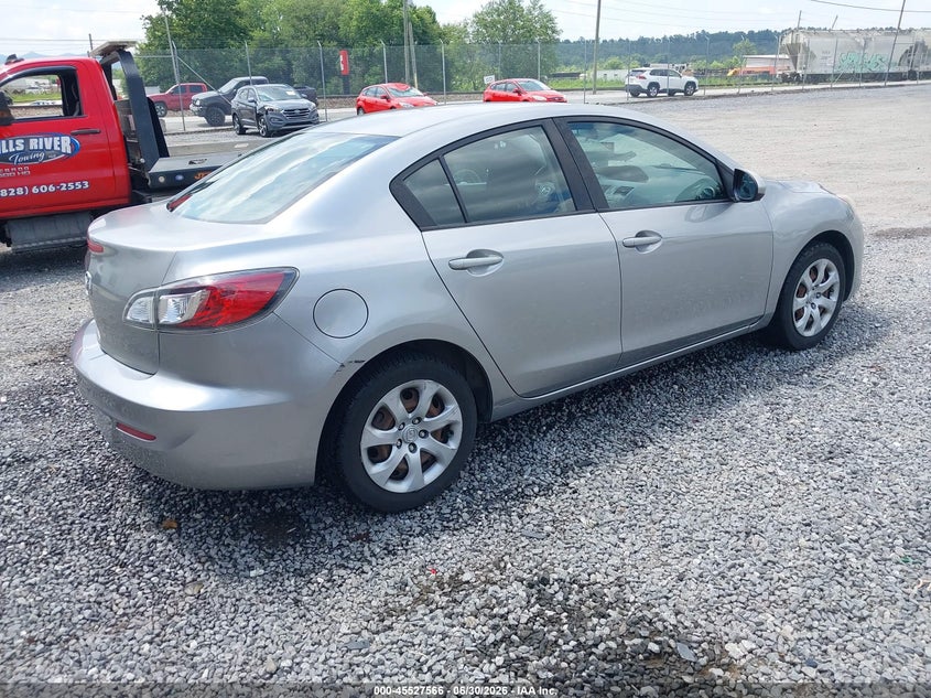Vin: jm1bl1tg4d1840443, lot: 46025810, mazda mazda3 i sv 20134