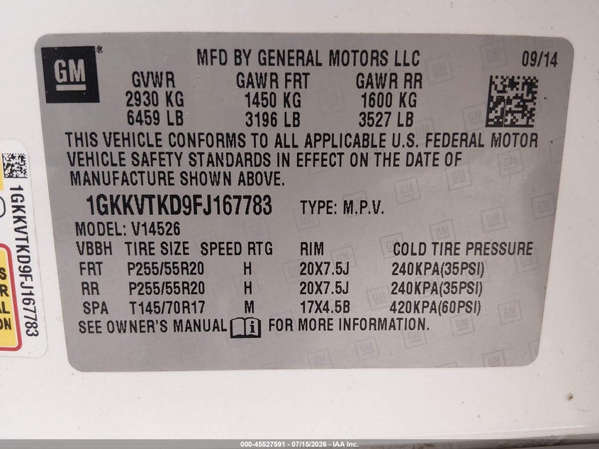 AtlanticExpress - GMC Acadia