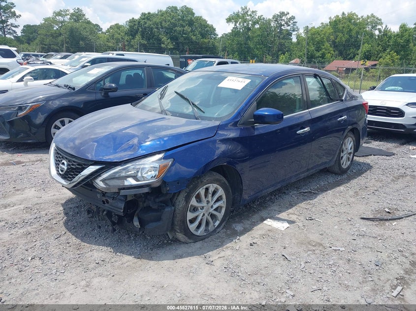 2019 Nissan Sentra, Затоплення, IAAI, VIN 3N1AB7AP7KY428601 — фото 2