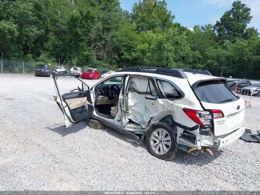 Vin: 4s4bsbfc9f3262750, lot: 46025875, subaru outback 2.5i premium 20153