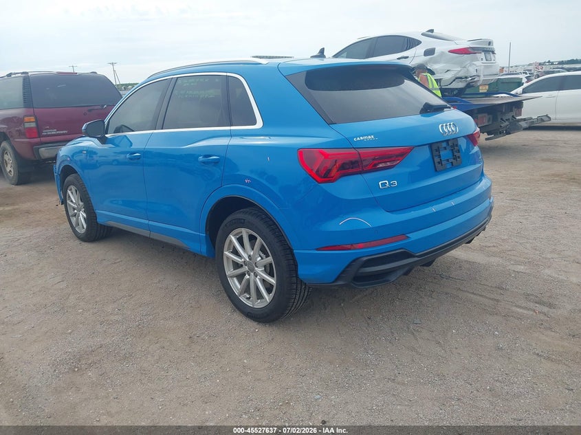 2020 AUDI Q3 auction photo 3