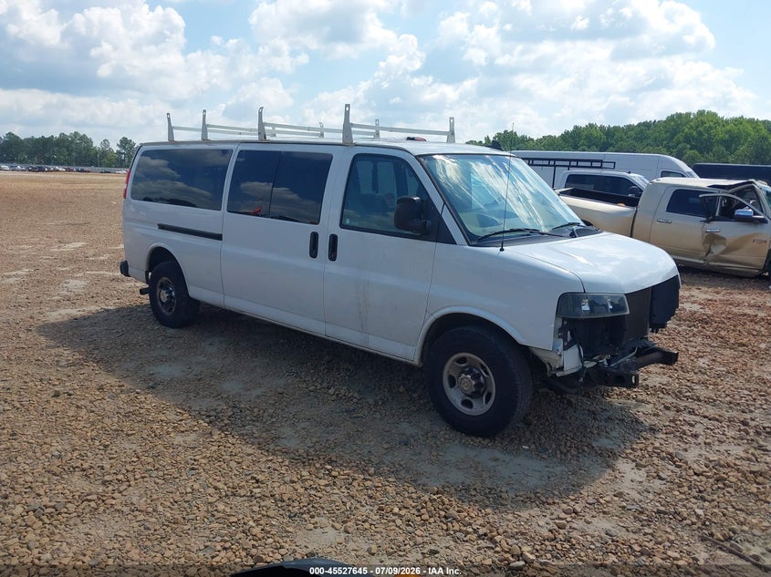 2021 CHEVROLET EXPRESS PASSENGER RWD 3500 EXTENDED WHEELBASE LT