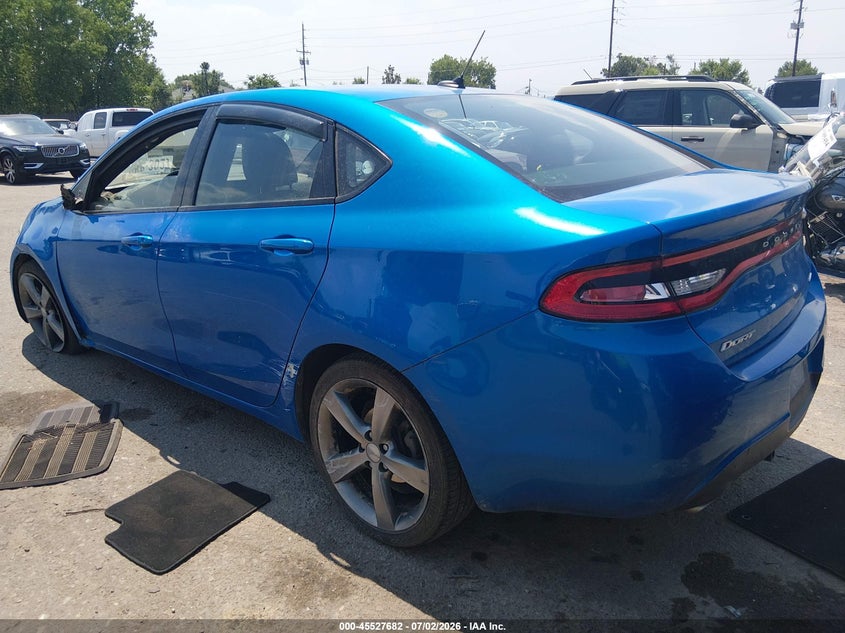 Vin: 1c3cdfeb1fd331559, lot: 46025926, dodge dart gt 20153