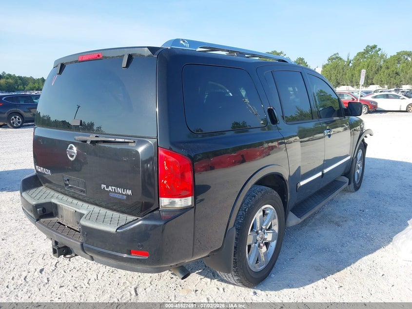 Vin: 5n1ba0nf4bn624436, lot: 46025935, nissan armada platinum 20114