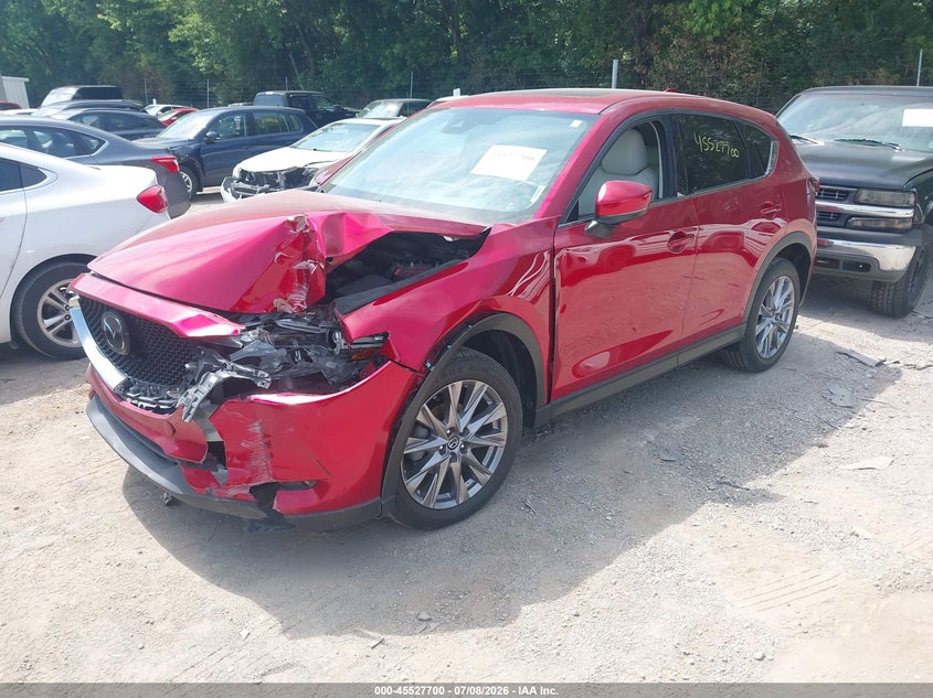 2019 Mazda CX-5, Удар спереди, IAAI, VIN JM3KFBDM9K0639598 — фото 2