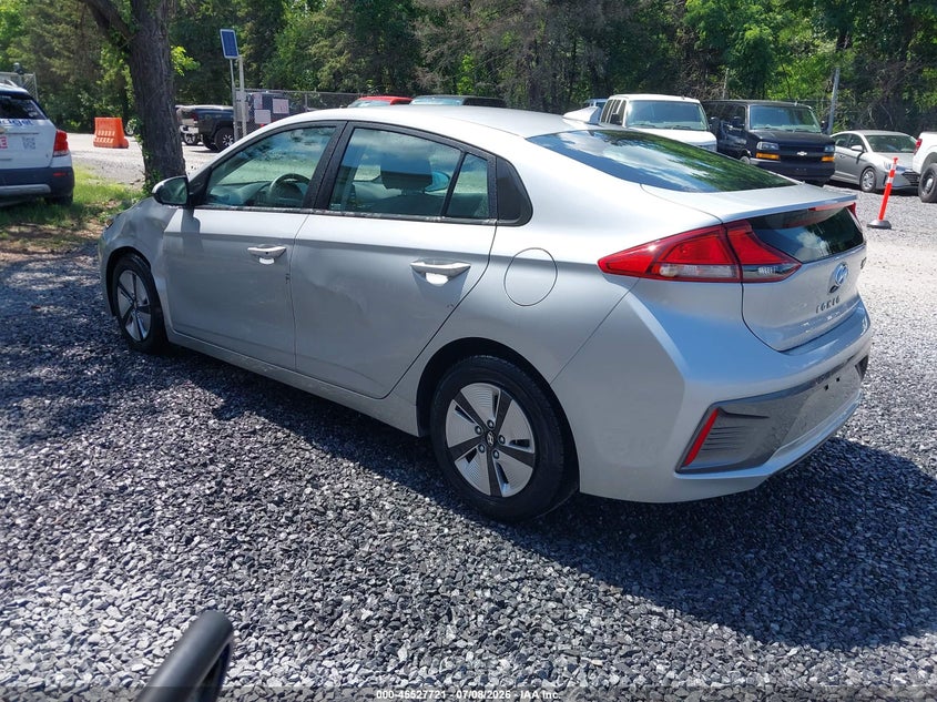 Vin: kmhc65lc4mu245747, lot: 46025965, hyundai ioniq hybrid blue 20213