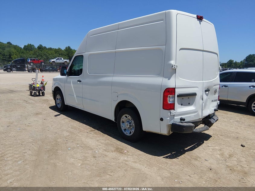 Vin: 1n6bf0ly2hn806619, lot: 46025967, nissan nv cargo nv2500 hd sv v6 20173