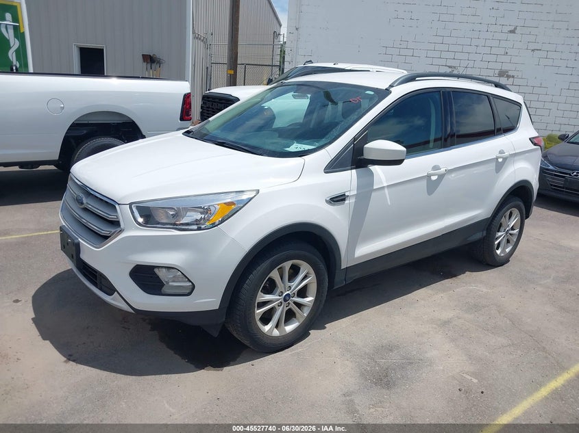 2018 Ford Escape, Left Side, IAAI, VIN 1FMCU9GD1JUD08539 — photo 2