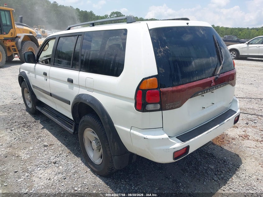 2001 MITSUBISHI MONTERO SPORT auction photo 3
