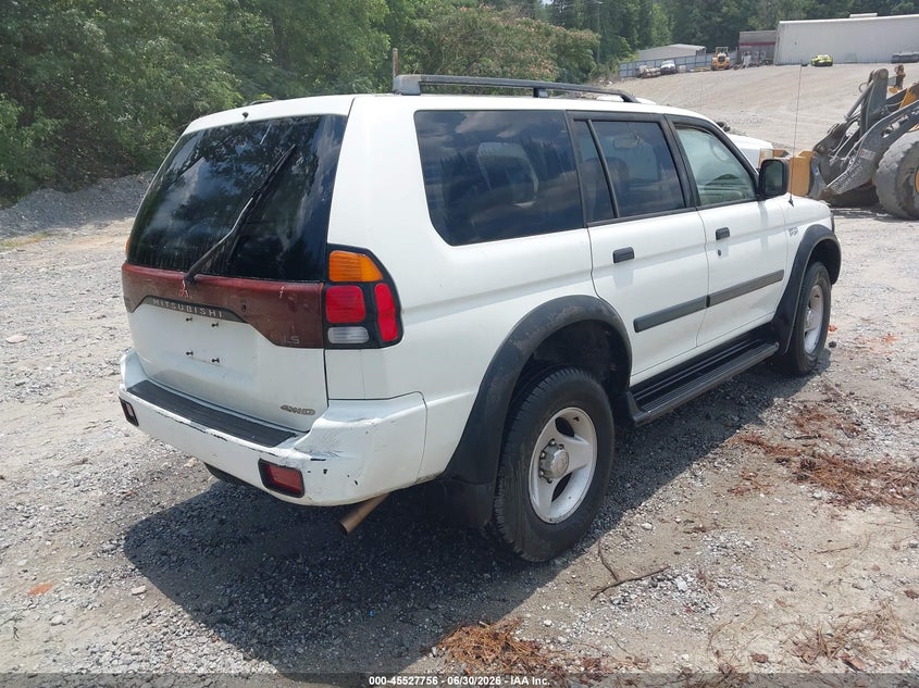 2001 MITSUBISHI MONTERO SPORT auction photo 4