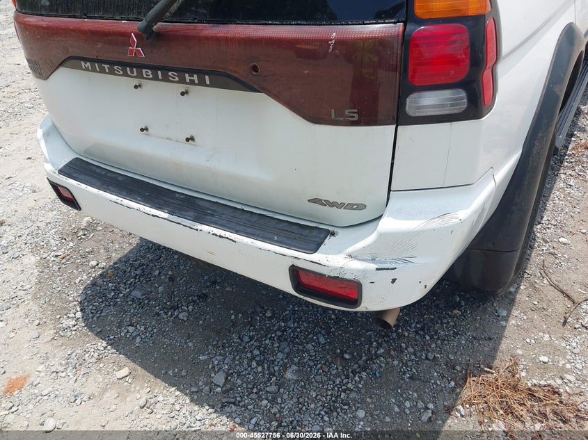 2001 MITSUBISHI MONTERO SPORT auction photo 6