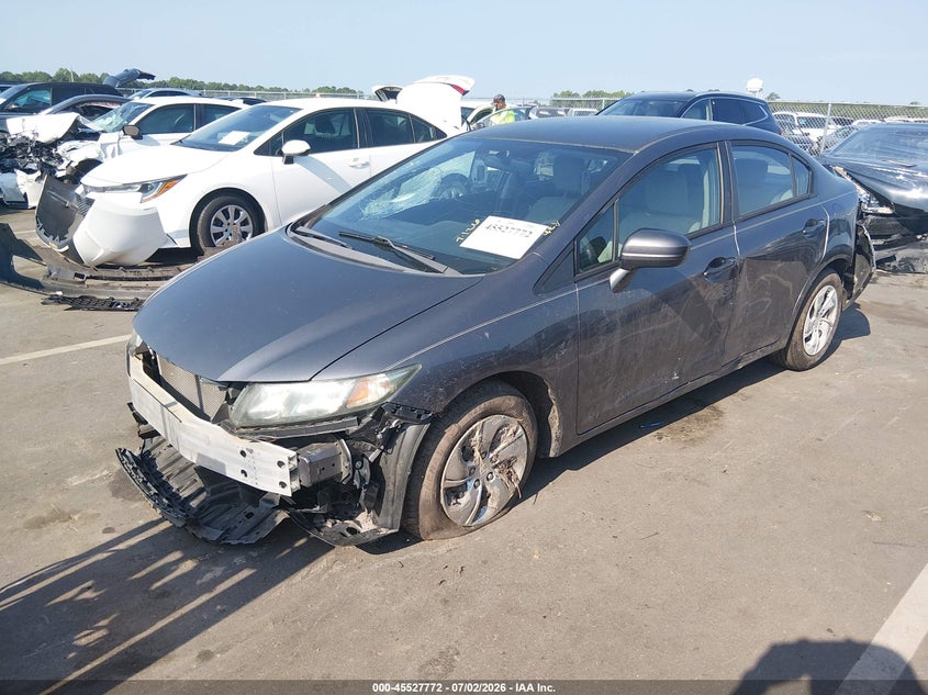 2014 HONDA CIVIC auction photo 2