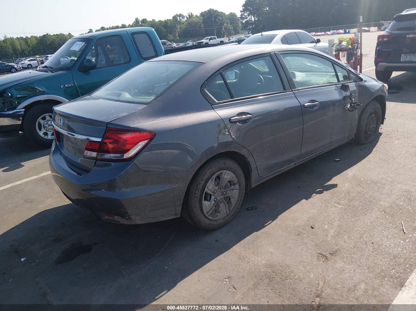 2014 HONDA CIVIC auction photo 4