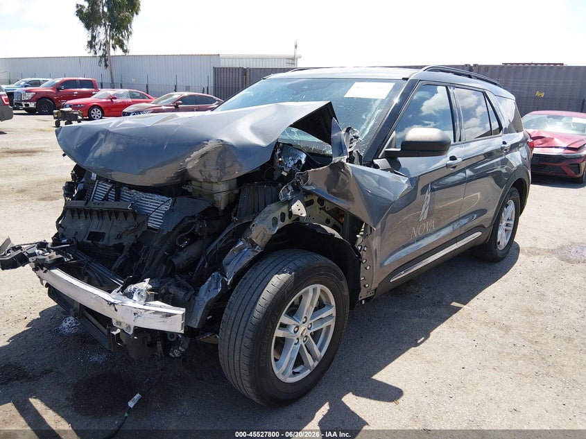 Vin: 1fmsk7dh6nga34529, lot: 46026044, ford explorer xlt 20222