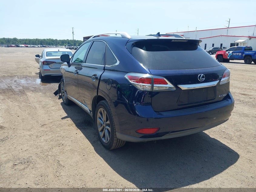 2013 LEXUS RX 350 auction photo 3
