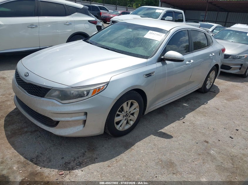 Vin: 5xxgt4l34gg031232, lot: 46026046, kia optima lx 20162