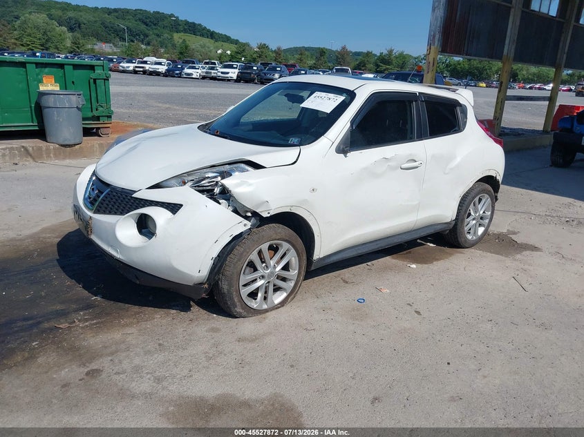 Vin: jn8af5mv3dt215421, lot: 46026116, nissan juke sv 20132