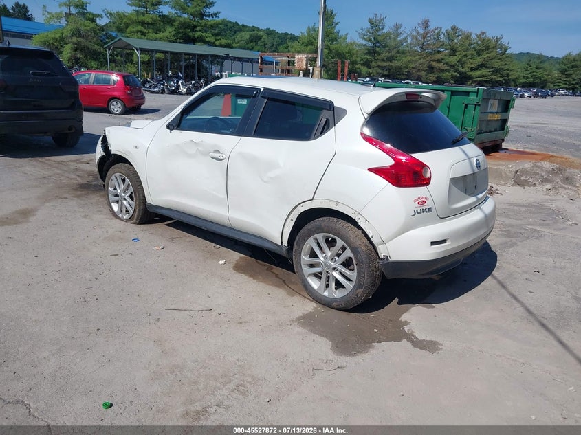 Vin: jn8af5mv3dt215421, lot: 46026116, nissan juke sv 20133