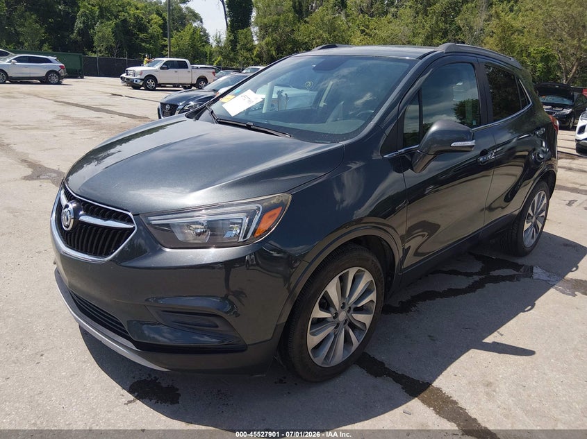 Vin: kl4cjasb3jb639441, lot: 46026145, buick encore preferred 20182
