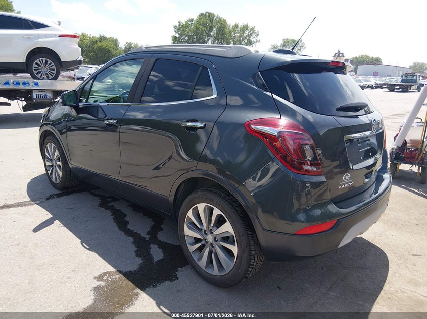 Vin: kl4cjasb3jb639441, lot: 46026145, buick encore preferred 20183