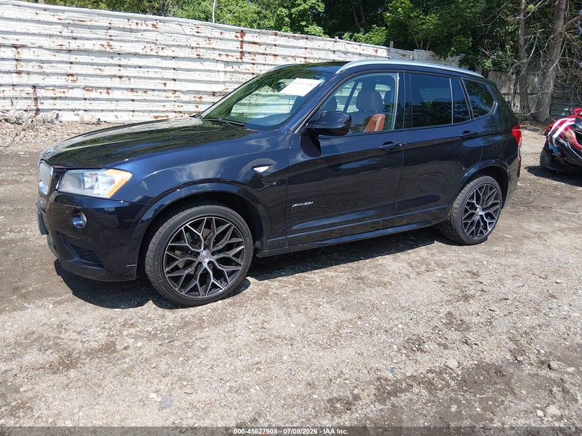 2014 BMW X3 SPORT UTILITY VEHICLE 3.0L I-6 DI, DOHC, VVT, TURBO, 300HP