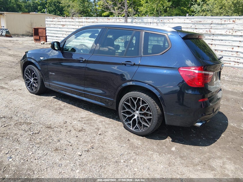 2014 BMW X3 SPORT UTILITY VEHICLE 3.0L I-6 DI, DOHC, VVT, TURBO, 300HP