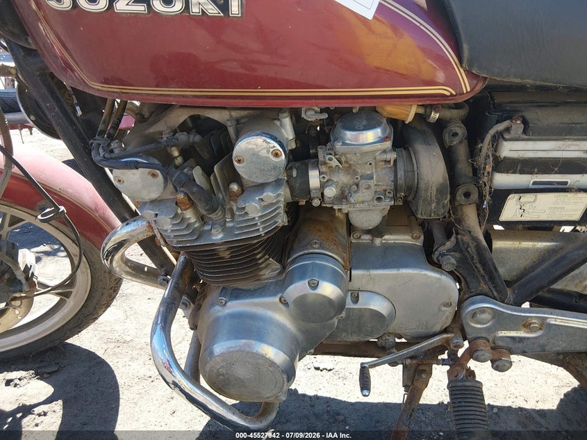1981 Suzuki Gs550 T VIN: JS1GN71A9B2102236 Lot: 45527942