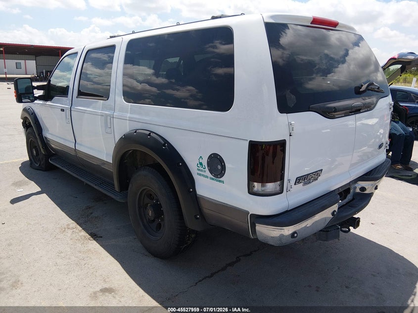 2002 FORD EXCURSION auction photo 3