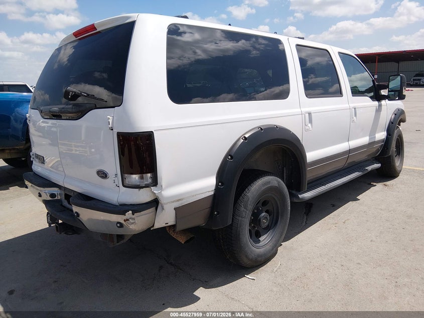 2002 FORD EXCURSION auction photo 4