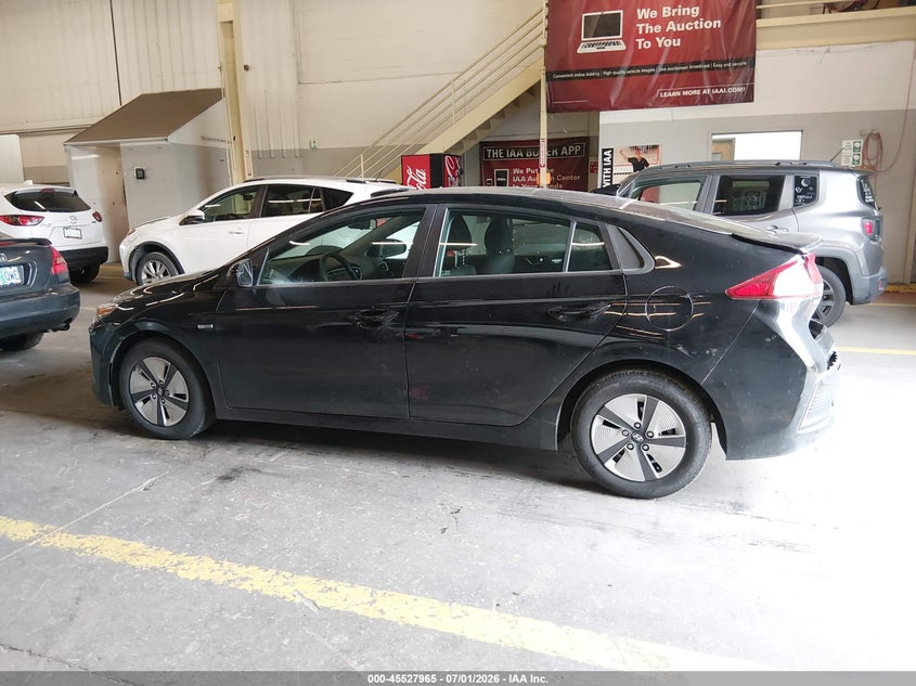 2017 Hyundai Ioniq Hybrid Blue VIN: KMHC65LC4HU022419 Lot: 45527965