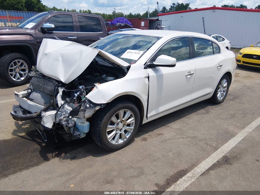 Vin: 1g4gb5e38cf300519, lot: 46026219, buick lacrosse convenience group 20122