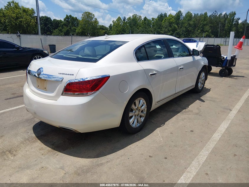Vin: 1g4gb5e38cf300519, lot: 46026219, buick lacrosse convenience group 20124