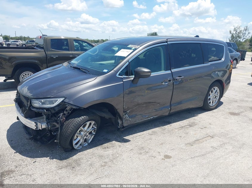 Vin: 2c4rc1bg2pr553442, lot: 46026226, chrysler pacifica touring l 20232