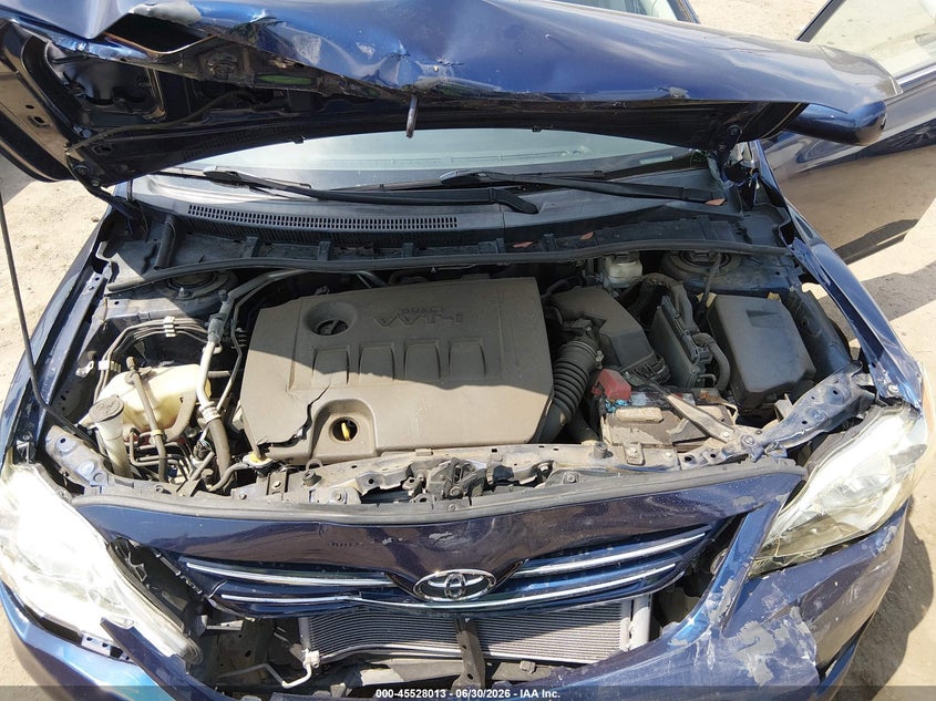 2013 TOYOTA COROLLA SEDAN 1.8L I-4 DOHC, VVT, 132HP