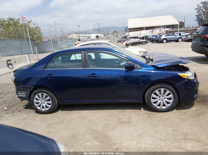 2013 TOYOTA COROLLA SEDAN 1.8L I-4 DOHC, VVT, 132HP