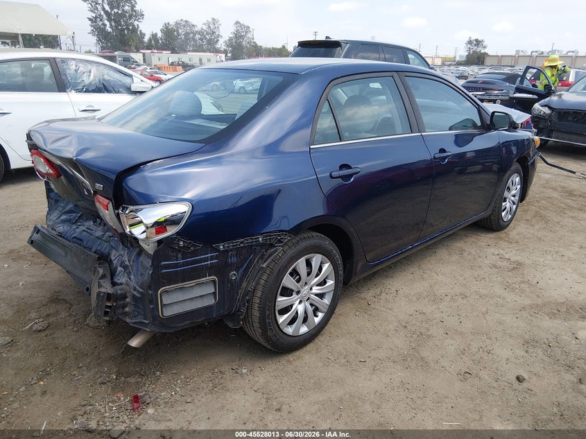 2013 TOYOTA COROLLA SEDAN 1.8L I-4 DOHC, VVT, 132HP