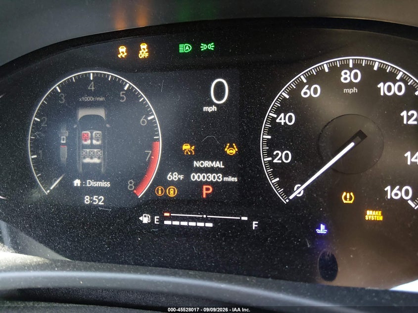 HONDA CIVIC 2026 VIN 19XFL2H81TE011995