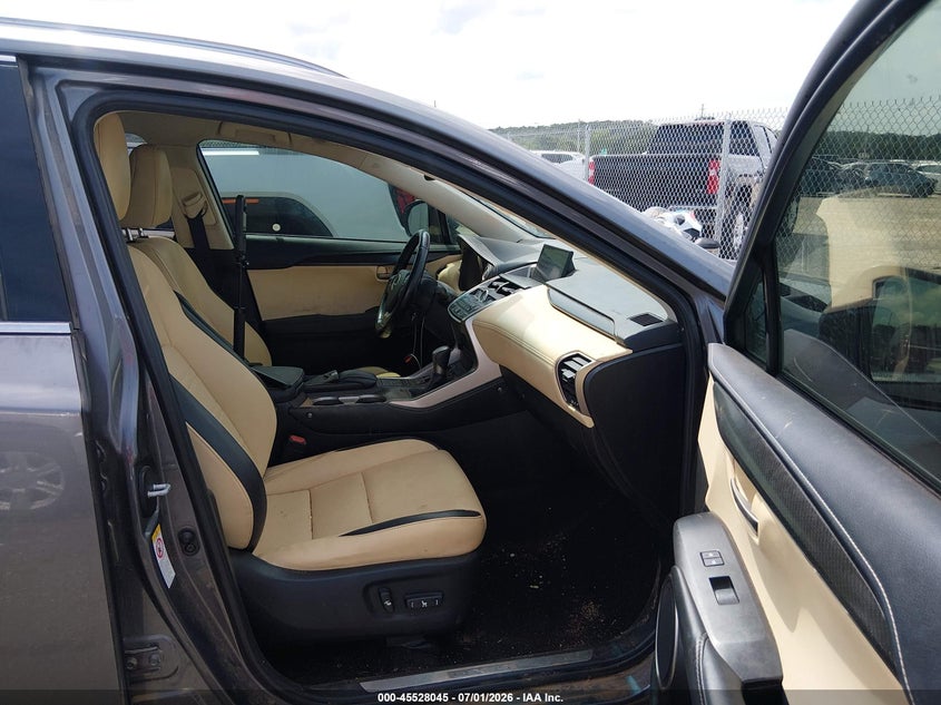2016 LEXUS NX 200T auction photo 5