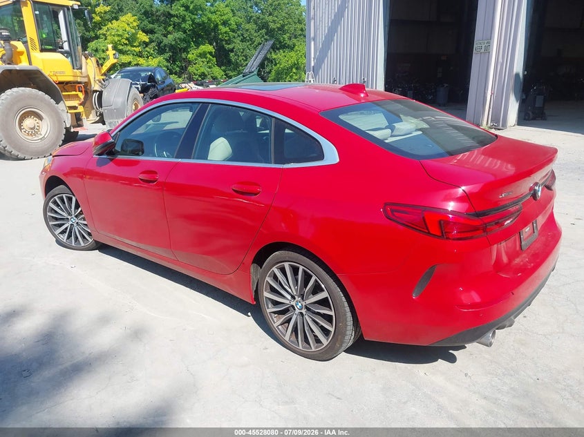 Vin: wba73ak09m7g61418, lot: 46026324, bmw 228i gran coupe xdrive 20213