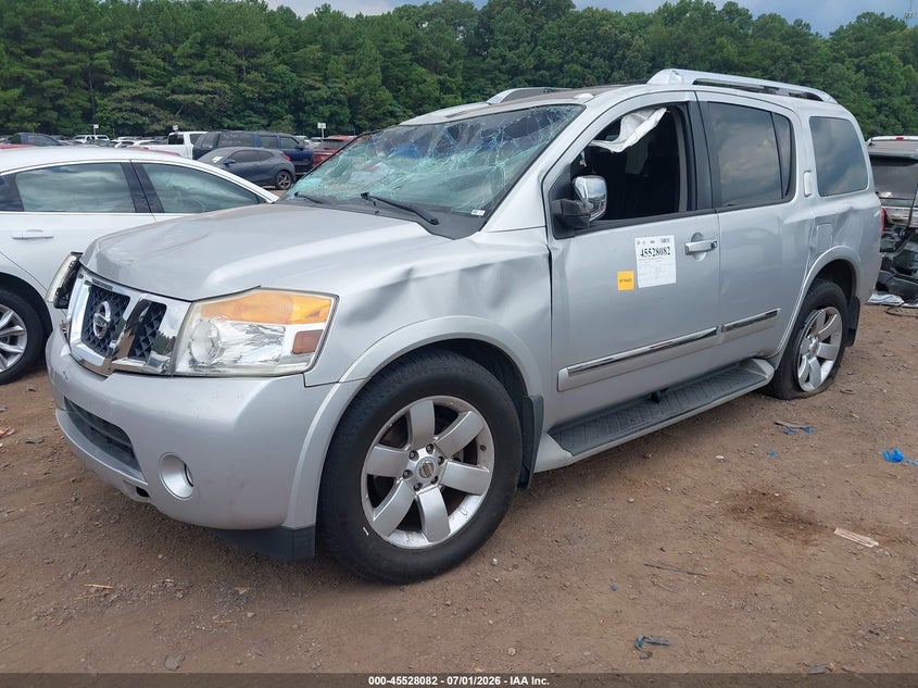 Vin: 5n1ba0nd4bn623253, lot: 46026325, nissan armada sl 20112