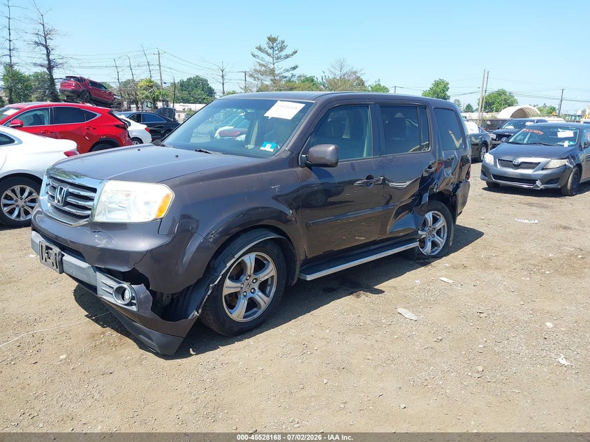 Vin: 5fnyf4h55eb009570, lot: 46026412, honda pilot ex-l 20142