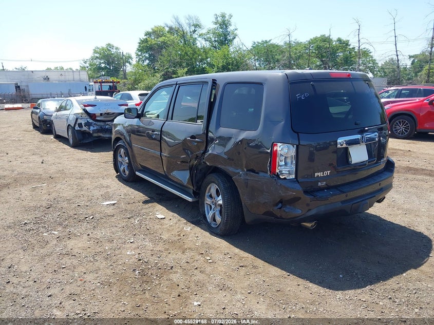 Vin: 5fnyf4h55eb009570, lot: 46026412, honda pilot ex-l 20143