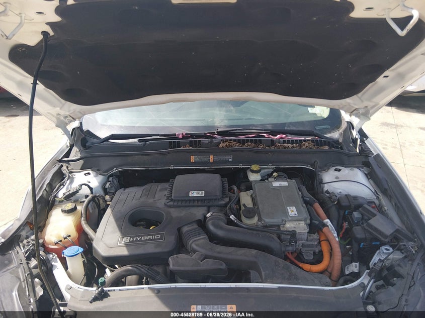 VIN 3FA6P0LU1HR355037 2017 FORD FUSION HYBRID SE