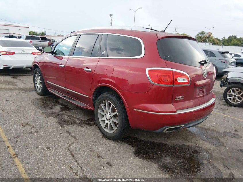 Vin: 5gakrckd7dj241913, lot: 46026440, buick enclave leather 20133