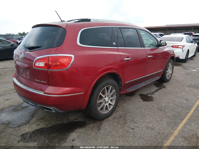 Vin: 5gakrckd7dj241913, lot: 46026440, buick enclave leather 20134