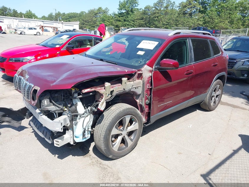 2019 JEEP CHEROKEE auction photo 2