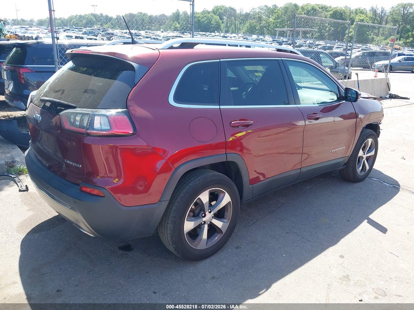 2019 JEEP CHEROKEE auction photo 4
