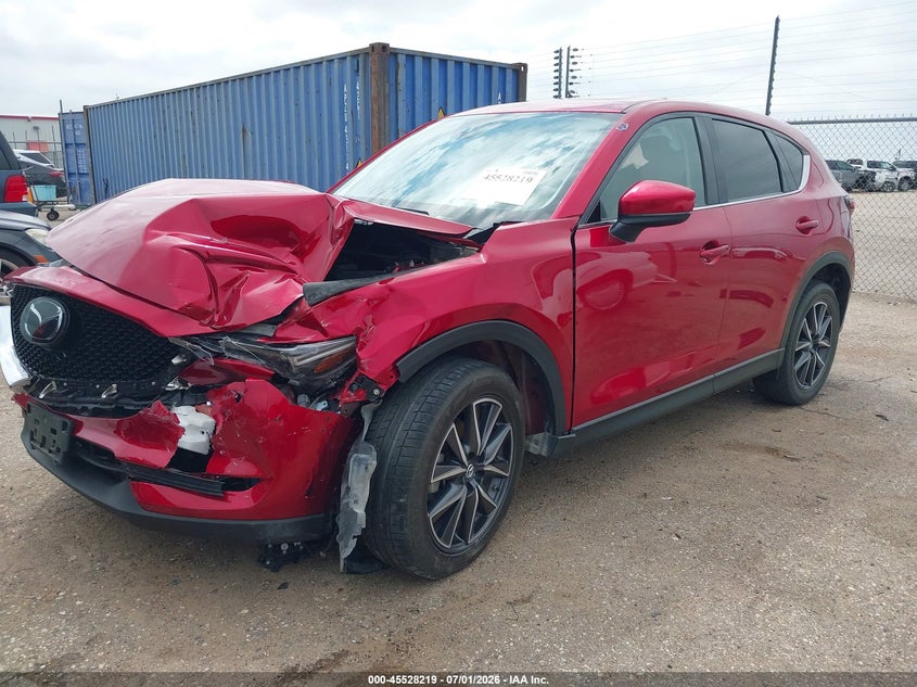 Vin: jm3kfadlxh0199496, lot: 46026463, mazda cx-5 grand touring 20172